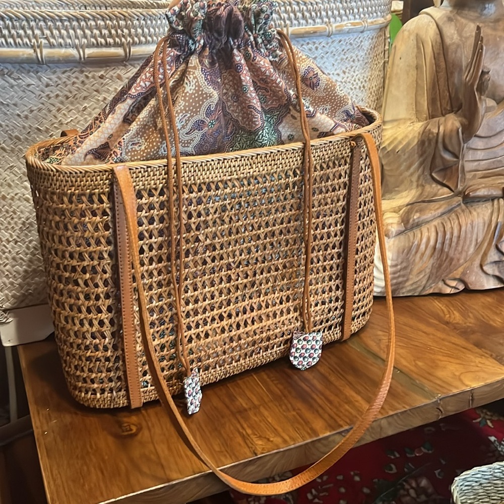 Artisan Handmade Large Woven Purse